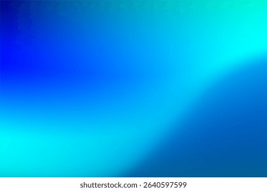  Blue and Teal Abstract - Gradient Background Design