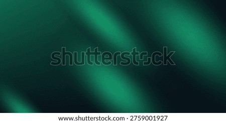 Blue teal and green abstract grainy gradient background, with noise texture effect for summer poster backdrop wide banner design