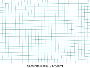 Blue Teal Grid White Background Minimal Vector illustration