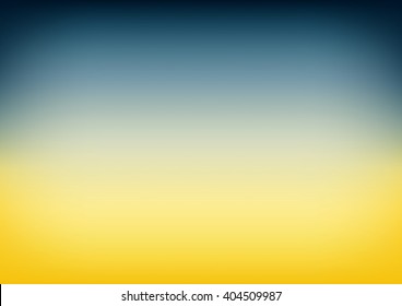 Blue Teal Yellow Gradient Background Vector Illustration