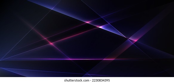 blue tech abstract ,background polygon elegant background and banner business  product present and game background