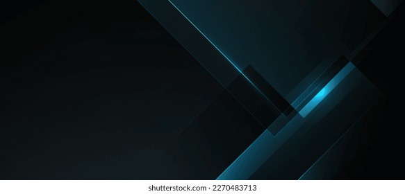 blue tech abstract ,background polygon elegant background and banner business product present and game background