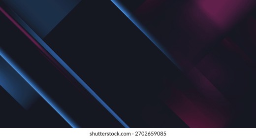 blue tech abstract ,background polygon elegant background and banner business product present and game background