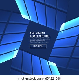 Blue tech background