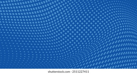 Blue tech finance background abstract pixel element network
