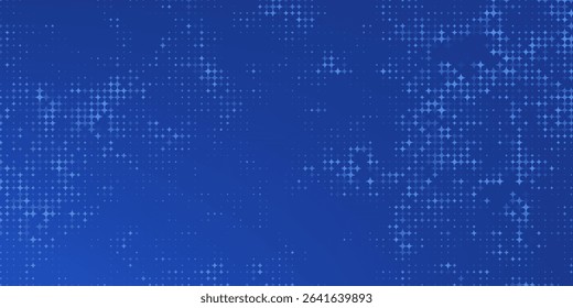 Blue tech finance background abstract pixel element network. Abstract business tech science background