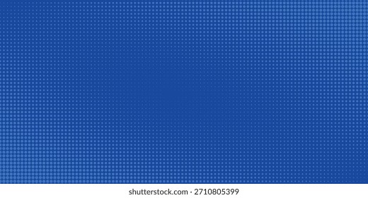 Red de elementos de píxeles abstractos de fondo de finanzas de tecnología azul. Abstractas fondo de ciencia de tecnología de negocios