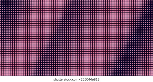 Blue Tech Finance Fintech Background Abstract Pixel Pattern. Abstract Business Tech Science Vector Backdrop.