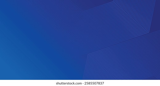 Blue Tech Finance Fintech Background Hexagon Abstract Pixel Pattern. Abstract Business Tech Simple Modern Abstract