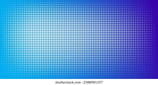 Blue Tech Finance Fintech Background Abstract Pixel Pattern. Abstract Business Tech Science Vector Backdrop.