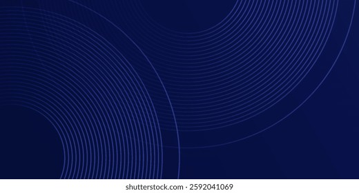 Blue Tech Finance Fintech Background Abstract Cricle Pattern. Abstract Business Tech Science Modern Abstract Simple Illustration