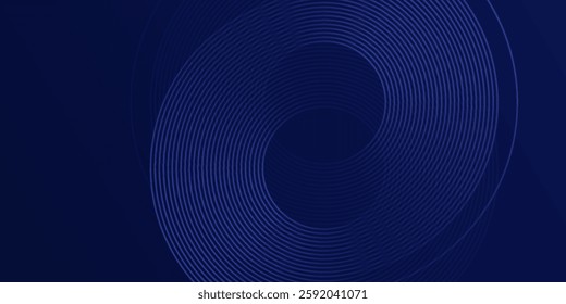 Blue Tech Finance Fintech Background Abstract Cricle Pattern. Abstract Business Tech Science Modern Abstract Simple