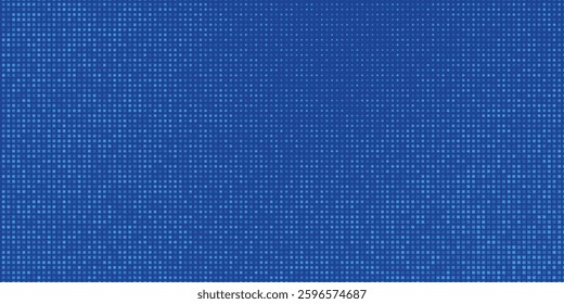 Blue Tech Finance Fintech Background Abstract Pixel Pattern. Abstract Business Tech Science Vector