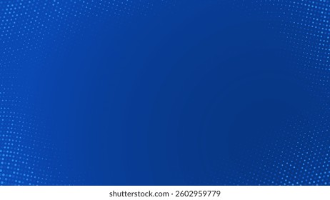Blue Tech Finance Fintech Background Abstract Pixel Pattern. Abstract Business Tech Science Vector Backdrop. Technology Blue Halftone Background with Abstract Dots – Vector Illustration