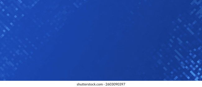Blue Tech Finance Fintech Background Abstract Pixel Pattern. Abstract Business Tech Science Vector Backdrop.or design concept. Decorative web layout or poster, banner
