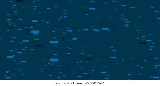Blue tech finance Fintech background abstract pixel pattern element network. Abstract business tech science backdrop vector illustration. 