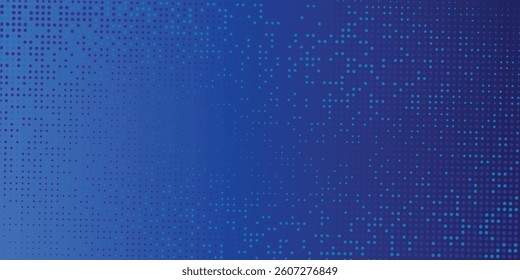 Blue Tech Finance Fintech Background Abstract Pixel Pattern. Abstract Business Tech Science arts blue
