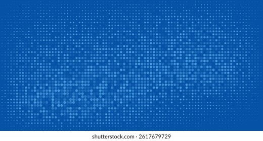Blue Tech Finance Fintech Background Abstract Pixel Pattern. Abstract Business Tech Science Vector Backdrop.vector illustration