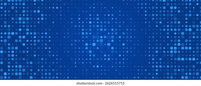 Blue Tech Finanças Finech Fundo Abstract Pixel Pattern. Vetor de Ciência da Tecnologia Empresarial eps 10