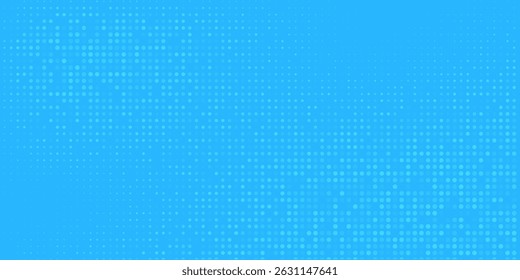 Blue Tech Finance Fintech Background Abstract Pixel Pattern. Abstract Business Tech Science Vector Backdrop.
