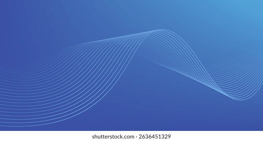 Blue Tech Finance Fintech Background Abstract Pixel Pattern. Abstract Business Tech Science Vector Backdrop.