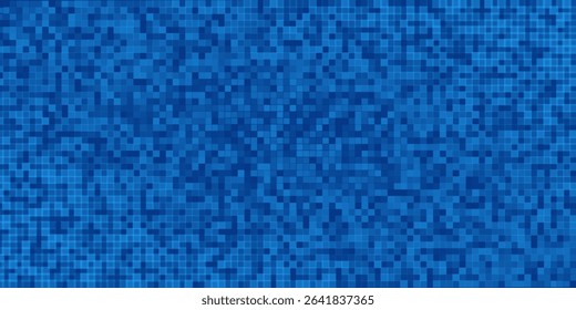 Blue Tech Finance Fintech Background Abstract Pixel Pattern eps10