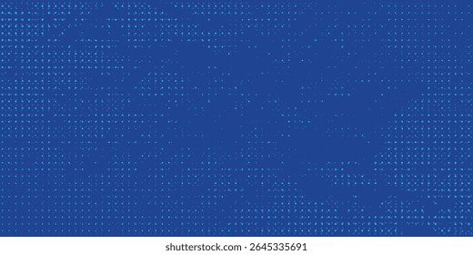 Blue Tech Finance Fintech Background Abstract Pixel Pattern. Abstract Business Tech Science Vector Backdrop.