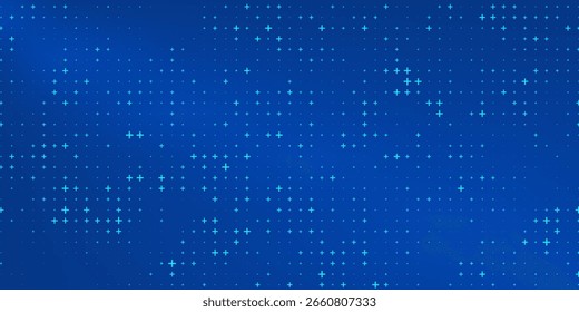 Blue Tech Finance Fintech Fondo Abstractas Patrón de píxeles. Telón de fondo Abstractas del Vector de la Ciencia de la tecnología del negocio.
