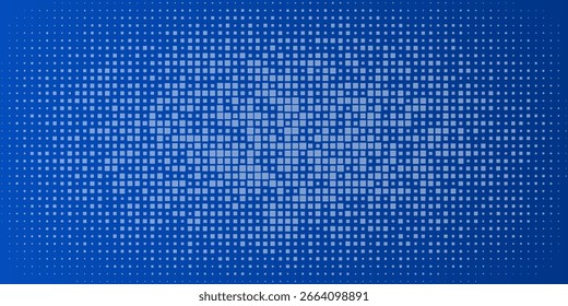 Blue Tech Finanças Finech Fundo Abstract Pixel Pattern. Resumo Business Tech Science Vetor pano de fundo.