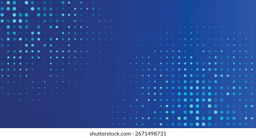 Blue Tech Finance Fintech Fondo Abstractas Patrón de píxeles. Fondo Abstractas del Vector de la Ciencia de la tecnología del negocio. medio tono grunge. mejor moderno