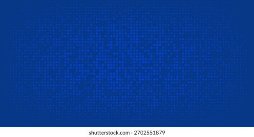 Blue Tech Finance Fintech Background Abstract Pixel Pattern. Abstract Business Tech Science arts blue