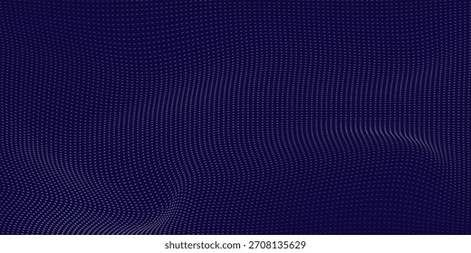 Blue Tech Finanças Finech Fundo Abstract Pixel Pattern. Resumo Business Tech Science Vetor pano de fundo.