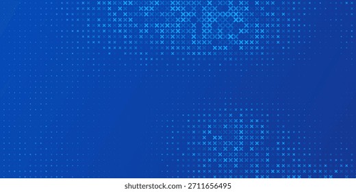 Blue Tech Finanças Finech Fundo Abstract Pixel Pattern. Resumo Business Tech Science Vetor pano de fundo.