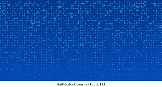 Blue Tech Finance Fintech Fondo Abstractas Patrón de píxeles. Negocios Abstractas
