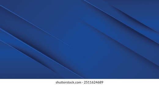 Fundo geométrico técnico azul com linhas diagonais e sombras.