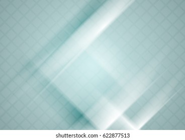 Fondo geométrico de tecnología azul con textura cuadrada. Diseño de vectores