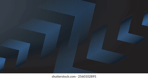 blue techno abstract background overlap layer on dark space with glowing dots shape decoration. Modern graphic design element dotted line style concept for banners