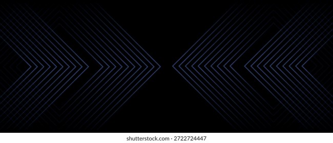blaue Techno abstrakten Hintergrund Überlappungsschicht auf dunklem Raum mit leuchtenden Punkten Form Dekoration. Modernes Grafikdesign Element gepunktete Linie Stil Konzept für Banner