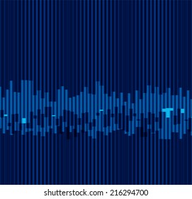 Blue techno texture background 