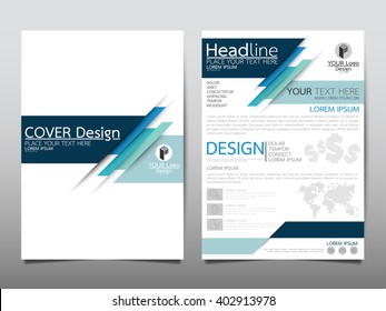 Similar Images, Stock Photos & Vectors of Blue technology annual report ...