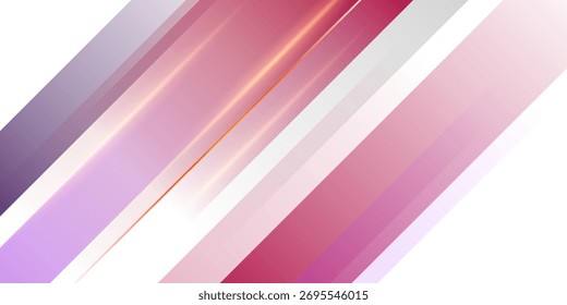 Fondo de tecnología azul con efecto de luz de neón de movimiento. Ilustración vectorial.