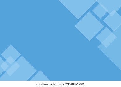 Blue technology background with rectangular shape. Blank space template for design and edit.