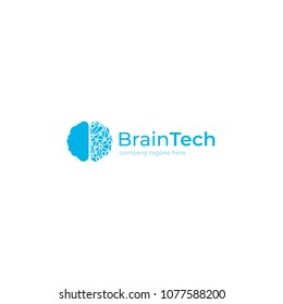 Pixel Art Brain Logo On White Stock Vector (Royalty Free) 306894224 ...