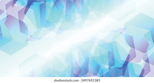 Blue Technology Business Pattern Background