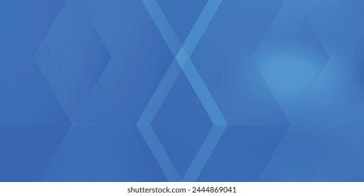 Blue technology concept background with hexagonal elements for website. vektor illustration