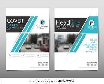 Blue technology cover business brochure vector design, Leaflet advertising abstract background, Modern poster magazine layout template, Annual report for presentation.