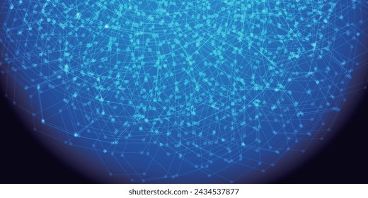 Blue Technology Digital Texture Background