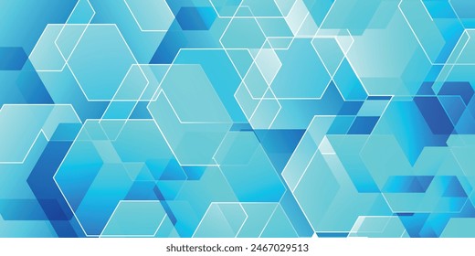 Blue Technology Digital Texture Background