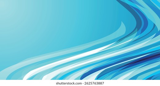 Fondo de onda digital de tecnología azul