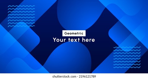 Blue Technology and futuristic on dynamic colorful vivid gradient background
